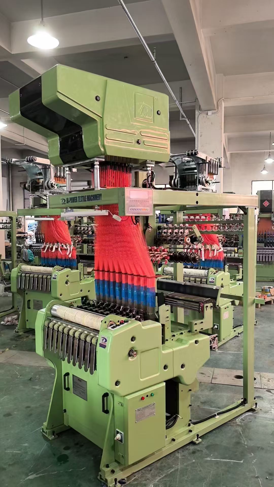 Jinghui webbing machinery workshop
